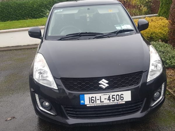 Suzuki Swift Hatchback, Petrol, 2016, Black