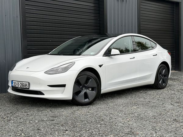 Tesla Model 3 Saloon, Electric, 2021, White