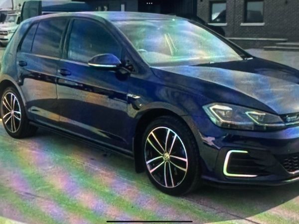 Volkswagen Golf Hatchback, Petrol Plug-in Hybrid, 2018, Blue