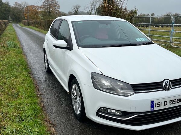 Volkswagen Polo Hatchback, Diesel, 2015, White