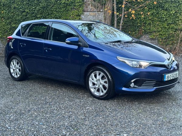 Toyota Auris Hatchback, Petrol Hybrid, 2018, Blue