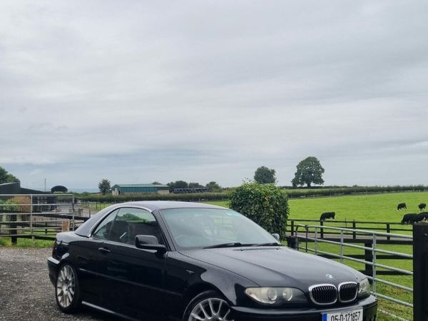 BMW 3-Series Convertible, Diesel, 2005, Black