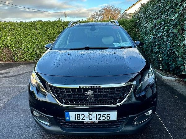 Peugeot 2008 Estate, Petrol, 2018, Black