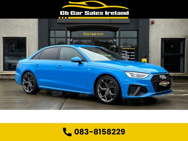 Audi A4 Saloon, Diesel, 2021, Blue