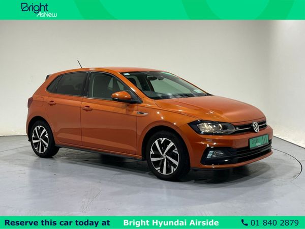 Volkswagen Polo Hatchback, Petrol, 2019, Orange