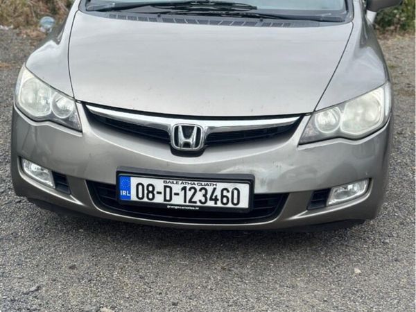 Honda Civic Saloon, Petrol Hybrid, 2008, Grey