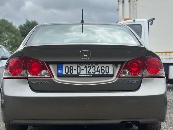Honda Civic Saloon, Petrol Hybrid, 2008, Grey