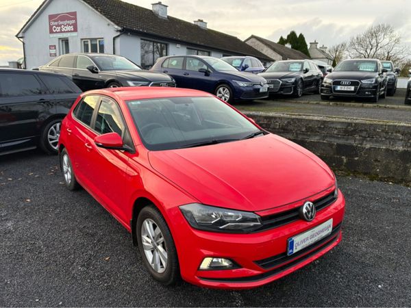 Volkswagen Polo Hatchback, Petrol, 2019, Red