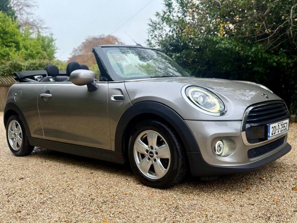 Mini Cooper Convertible, Petrol, 2020, Silver