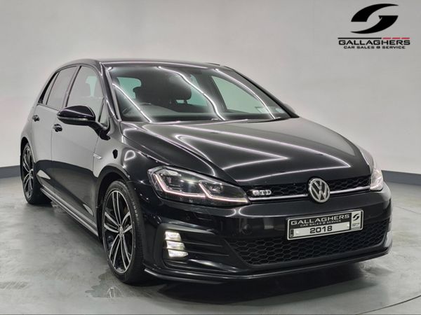 Volkswagen Golf Hatchback, Diesel, 2018, Black