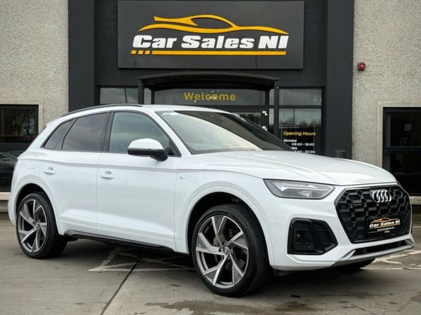 Audi Q5 SUV, Diesel Hybrid, 2023, White