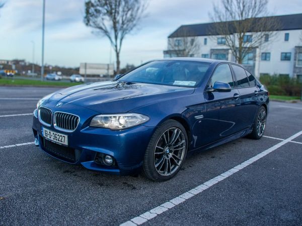 BMW 5-Series Saloon, Diesel, 2016, Blue