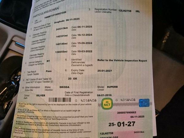 Skoda Superb Hatchback, Diesel, 2012, Silver