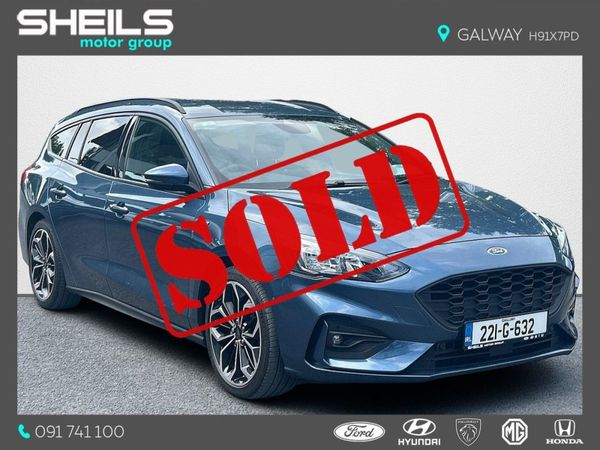 Ford Focus Estate, Petrol, 2022, Blue