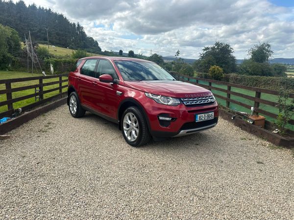 Land Rover Discovery Sport SUV, Diesel, 2016, Red