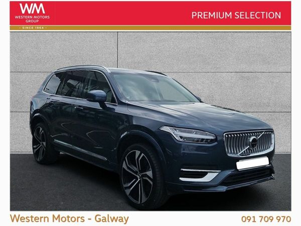 Volvo XC90 SUV, Petrol Hybrid, 2024, Blue