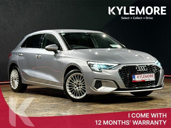 Audi A3 Hatchback, Petrol, 2022, Silver