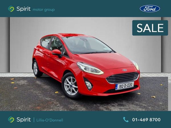 Ford Fiesta Hatchback, Petrol, 2019, Red