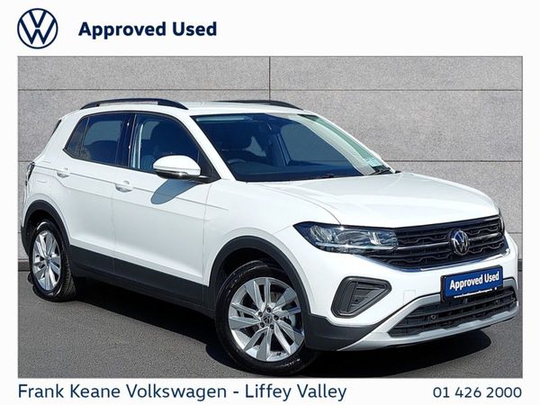 Volkswagen T-Cross Hatchback, Petrol, 2025, White