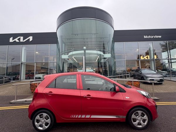 Kia Picanto Hatchback, Petrol, 2014, Red