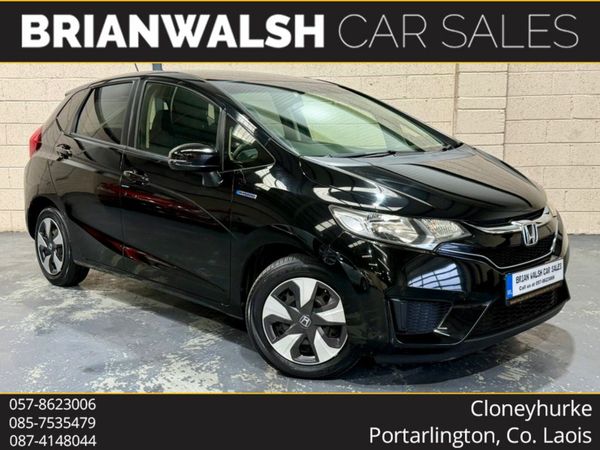 Honda Fit Hatchback, Petrol Hybrid, 2016, Black