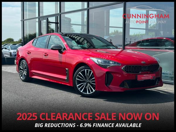 Kia Stinger Hatchback, Diesel, 2019, Red