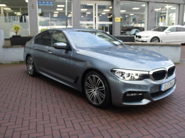 BMW 5-Series Saloon, Diesel, 2017, Blue
