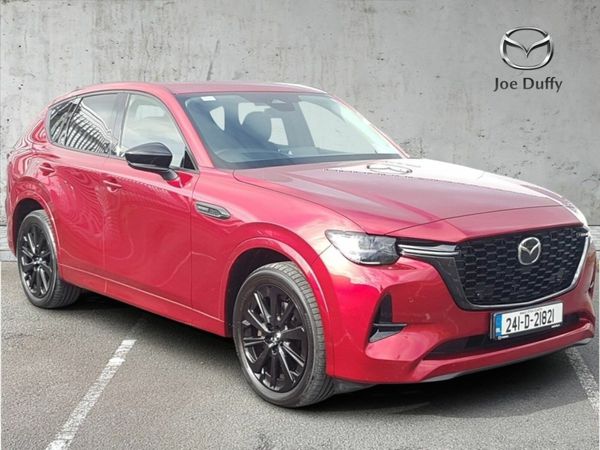 Mazda CX-60 SUV, Petrol Plug-in Hybrid, 2024, Red