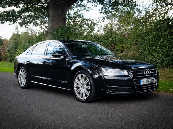Audi A8 Saloon, Diesel, 2015, Black