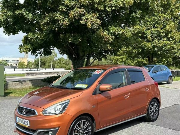 Mitsubishi Mirage Hatchback, Petrol, 2017, Orange