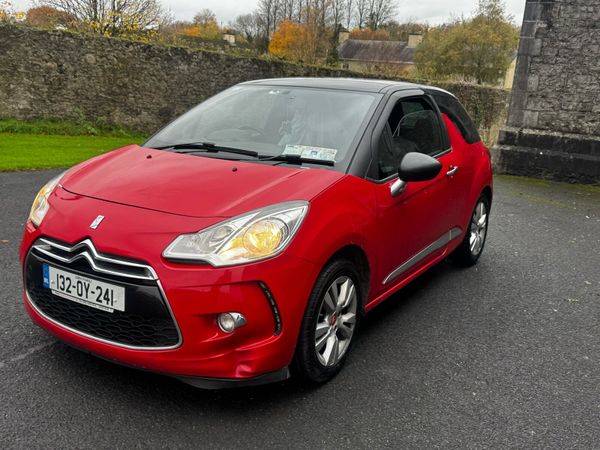 Citroen DS 3 Hatchback, Diesel, 2013, Red