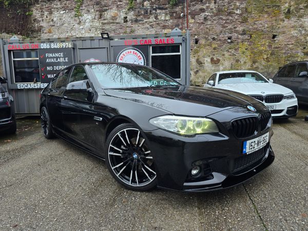 BMW 5-Series Saloon, Diesel, 2015, Black