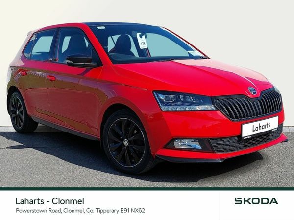 Skoda Fabia Hatchback, Petrol, 2020, Red