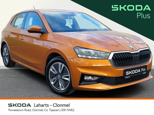 Skoda Fabia Hatchback, Petrol, 2023, Orange