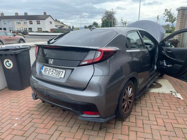 Honda Civic Hatchback, Diesel, 2016, Grey