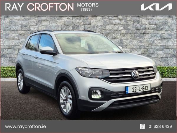 Volkswagen T-Cross SUV, Petrol, 2022, Grey