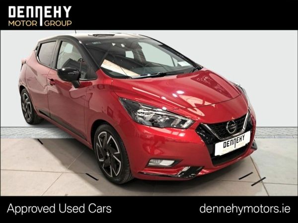 Nissan Micra Hatchback, Petrol, 2022, Red