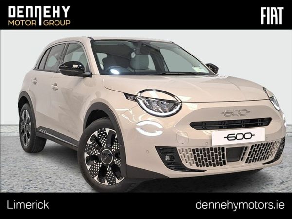 Fiat 600 SUV, Electric, 2025, Gold