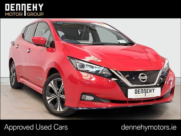 Nissan Leaf Hatchback, Electric, 2020, Red