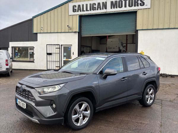 Toyota RAV4 SUV, Petrol Hybrid, 2019, Grey