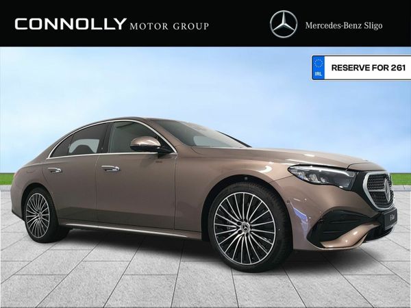 Mercedes-Benz E-Class Saloon, Diesel Plug-in Hybrid, 2026, Brown