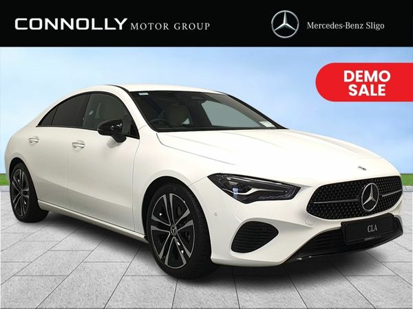 Mercedes-Benz CLA Saloon, Petrol Hybrid, 2025, White
