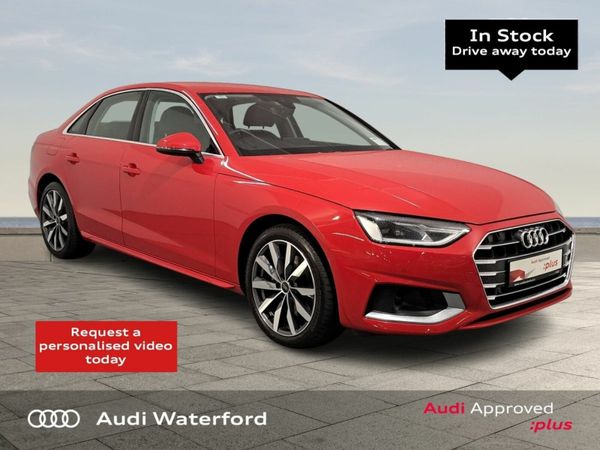 Audi A4 Saloon, Diesel, 2024, Red