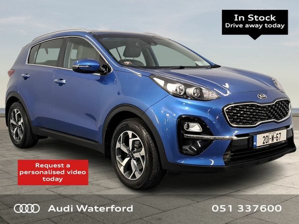 Kia Sportage SUV, Diesel, 2020, Blue