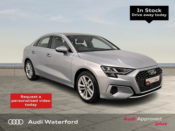 Audi A3 Saloon, Petrol, 2022, Silver
