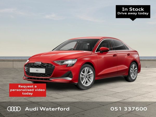 Audi A3 Saloon, Diesel, 2025, Red