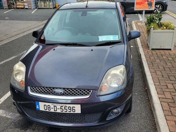Ford Fiesta Hatchback, Petrol, 2008, Grey