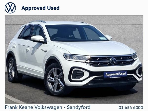 Volkswagen T-Roc SUV, Petrol, 2024, White