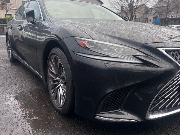 Lexus LS Saloon, Petrol Hybrid, 2018, Black