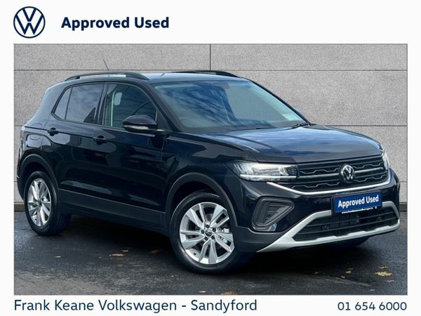Volkswagen T-Cross SUV, Petrol, 2025, Black